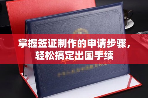 水富掌握签证制作的申请步骤，轻松搞定出国手续